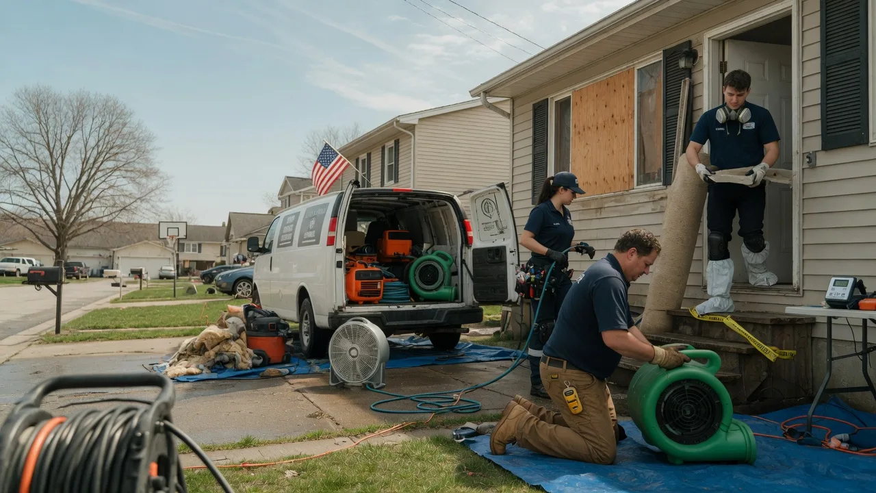 Water Damage Restoration in Bucklin, KS near me